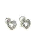 Boucles d'oreilles en forme de coeur