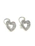 Boucles d'oreilles en forme de coeur