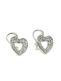 Boucles d'oreilles en forme de coeur