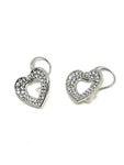 Boucles d'oreilles en forme de coeur