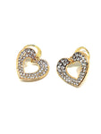 Boucles d'oreilles en forme de coeur