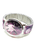 Montre chat violet