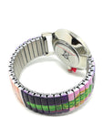 Montre fleurs Multicouleur