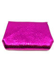 Porte monnaie cuir fuchsia brillant