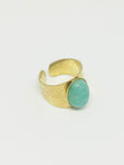 Bague pierre turquoise