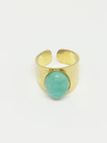 Bague pierre turquoise