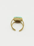 Bague pierre turquoise