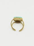 Bague pierre turquoise