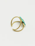 Bague pierre turquoise