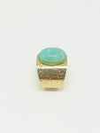 Bague pierre turquoise