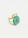 Bague pierre turquoise