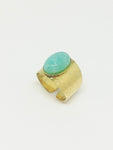 Bague pierre turquoise