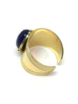 bague femme pierre lapis lazuli