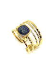 Bague lapis lazuli