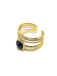 Bague lapis lazuli