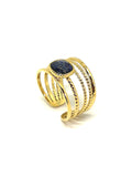 Bague lapis lazuli