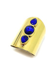 Bague saphir bleu