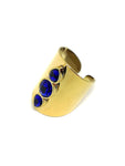 Bague saphir bleu