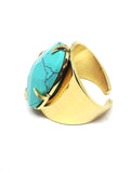 Bague femme turquoise