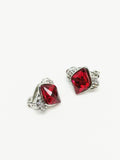 Boucles d'oreilles rubis