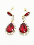 BD3 - Boucles d'oreilles rubis