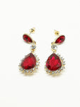 BD3 - Boucles d'oreilles rubis