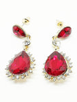 BD3 - Boucles d'oreilles rubis