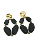 Boucles d'oreilles noir