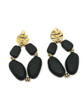 Boucles d'oreilles noir