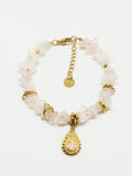 Bracelet quartz rose