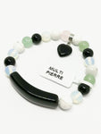 Bracelet perles multi pierre