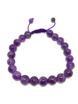 Bracelet améthyste 8mm