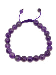 Bracelet améthyste 8mm