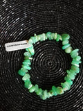 Bracelet pierres naturelles Chrysoprase vert