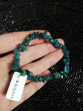 Bracelet en pierres naturelles Apatite Bleu