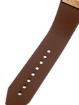 Montre Homme Luxe Tendance Marron Métal Rose Gold