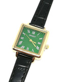 Montre cadran vert