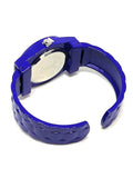 Montre femme bracelet bleu foncé