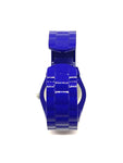 Montre femme bracelet bleu foncé