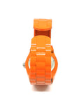 Montre femme bracelet orange