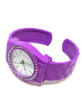 Montre femme bracelet violet