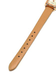 Montre cuir beige femme