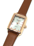 Montre cuir marron