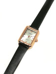 Montre cuir noir