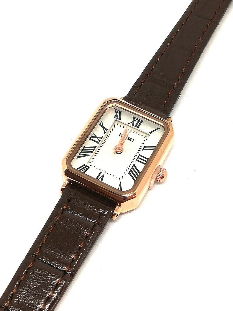 Bracelet Montre En Cuir Véritable - Fermoir Rapide - Taille 10mm à 24mm - Homme Et Femme - 8