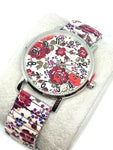 Montre Fleurie Femme