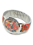 Bracelet montre orange