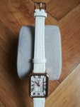 Montre femme chiffre romain - Blanc