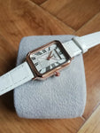 Montre femme chiffre romain - Blanc