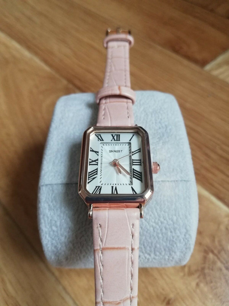 Montre femme chiffre romain Rose Big bijoux